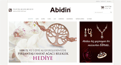 Desktop Screenshot of abidinkuyumculuk.com